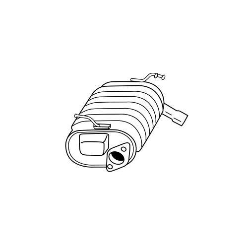 Endschalld&auml;mpfer Sigam 70615 f&uuml;r Suzuki