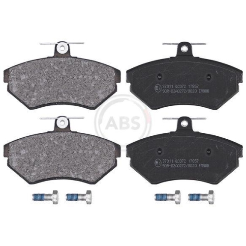 Bremsbelagsatz Scheibenbremse A.b.s. 37011 f&uuml;r Seat VW Vag Vorderachse