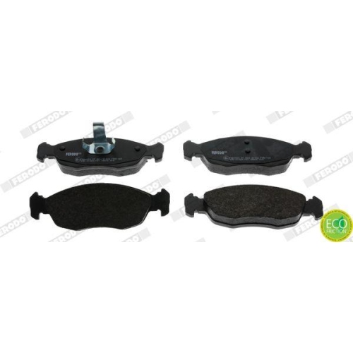 Bremsbelagsatz Scheibenbremse Ferodo FDB1168 Premier Eco Friction f&uuml;r Citro&euml;n