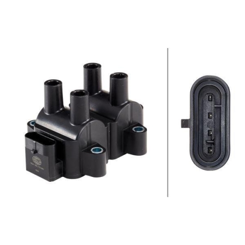 Z&uuml;ndspule Hella 5DA 193 175-391 f&uuml;r Nissan Renault Dacia Infiniti