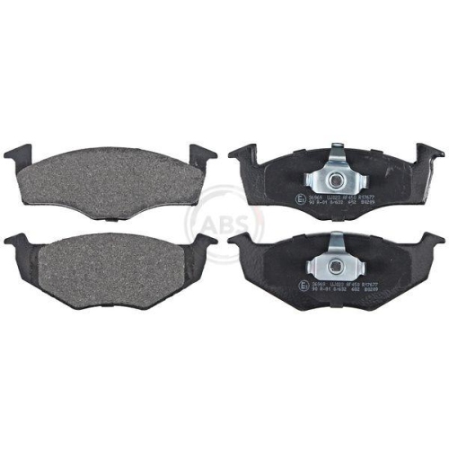 Bremsbelagsatz Scheibenbremse A.b.s. 36969 f&uuml;r Seat Skoda VW Vag Vorderachse