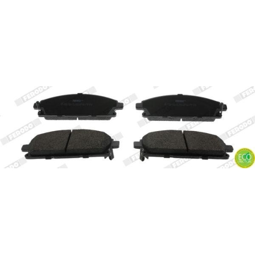 Bremsbelagsatz Scheibenbremse Ferodo FDB1263 Premier Eco Friction f&uuml;r Nissan