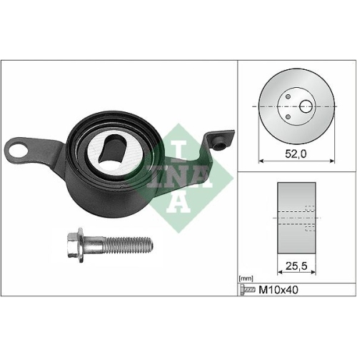 Spannrolle Zahnriemen Ina 531 0225 10 f&uuml;r Ford Mazda