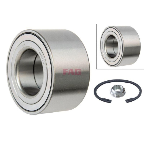 Radlagersatz Schaeffler Fag 713 6203 50 für Land Rover Hinterachse Vorderachse