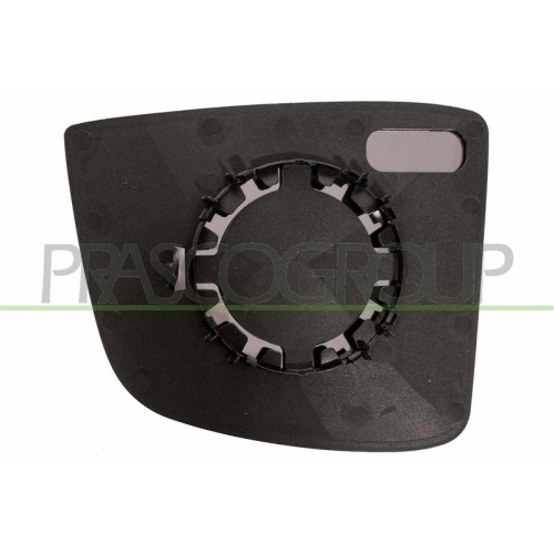 Spiegelglas Au&szlig;enspiegel Prasco FT9107523 f&uuml;r Fiat Rechts