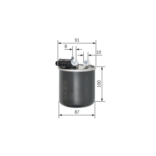 Kraftstofffilter Bosch F026402838 f&uuml;r Mercedes Benz Mercedes Benz Mercedes Benz