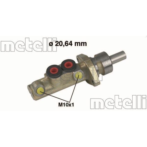 Hauptbremszylinder Metelli 05-0156 f&uuml;r Peugeot