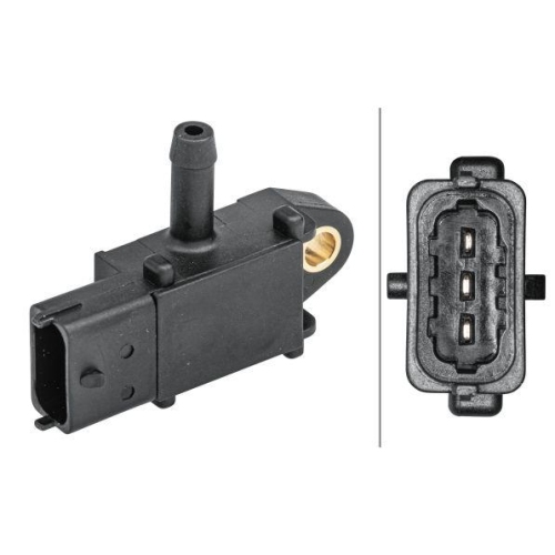 Sensor Abgasdruck Hella 6PP 009 409-071 f&uuml;r Opel Vauxhall Chevrolet Daewoo