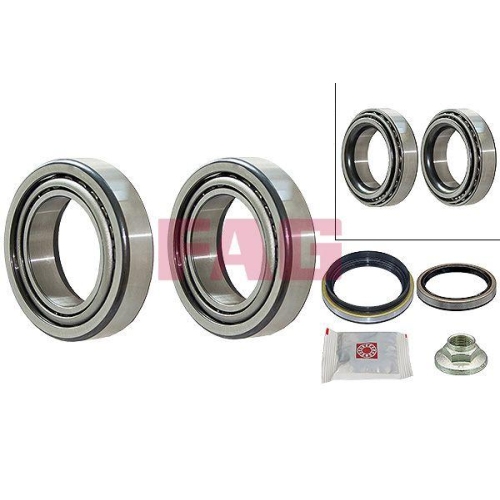 Radlagersatz Schaeffler Fag 713 6151 30 f&uuml;r Mazda Kia Vorderachse