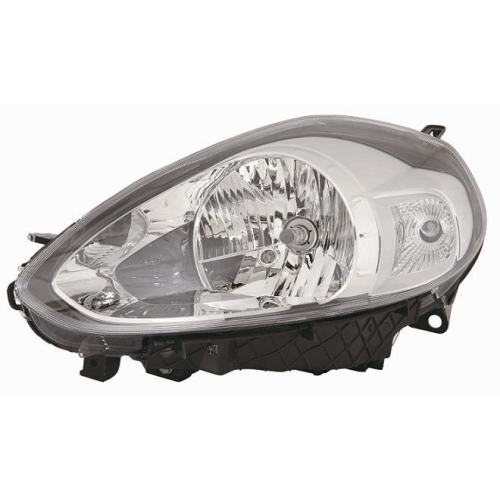 RECHTER SCHEINWERFER FIAT GRANDE PUNTO EVO PARAB. CHROM 2009 MIT T&Uuml;V. W&Auml;HLEN