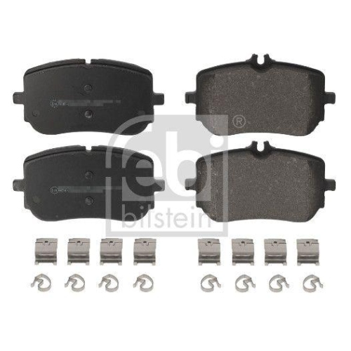 Bremsbelagsatz Scheibenbremse Febi Bilstein 186403 f&uuml;r Mercedes Benz Vorderachse