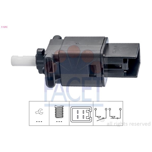 Bremslichtschalter Facet 7.1272 Made In Italy - Oe Equivalent für Mazda