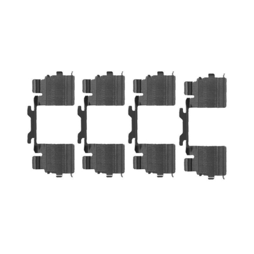 Zubehörsatz Scheibenbremsbelag Bosch 1987474709 für Hinterachse Vorderachse