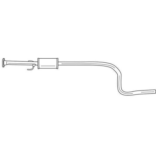 Mittelschalld&auml;mpfer Sigam 73403 f&uuml;r Daewoo
