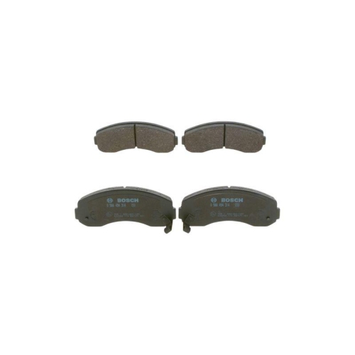 Bremsbelagsatz Scheibenbremse Bosch 0986494314 f&uuml;r Kia Asia Motors Vorderachse