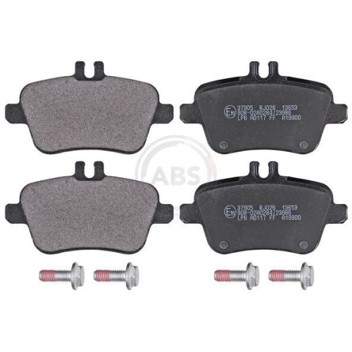 Bremsbelagsatz Scheibenbremse A.b.s. 37905 f&uuml;r Mercedes Benz Mercedes Benz