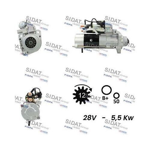 Starter Sidat S24MH0021 für Mitsubishi Volvo