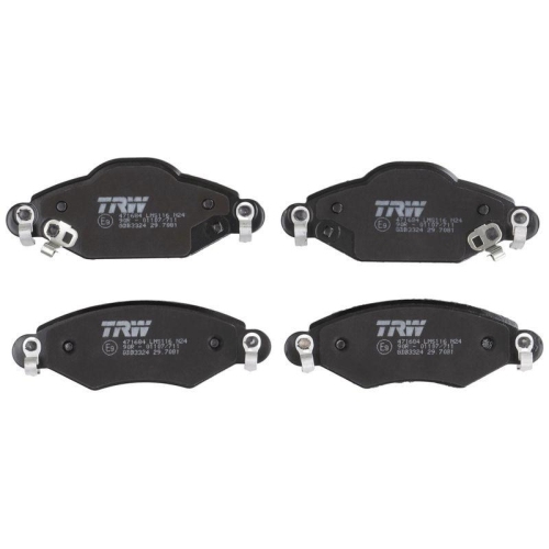 Bremsbelagsatz Scheibenbremse Trw GDB3324 Cotec f&uuml;r Toyota Peugeot Vorderachse