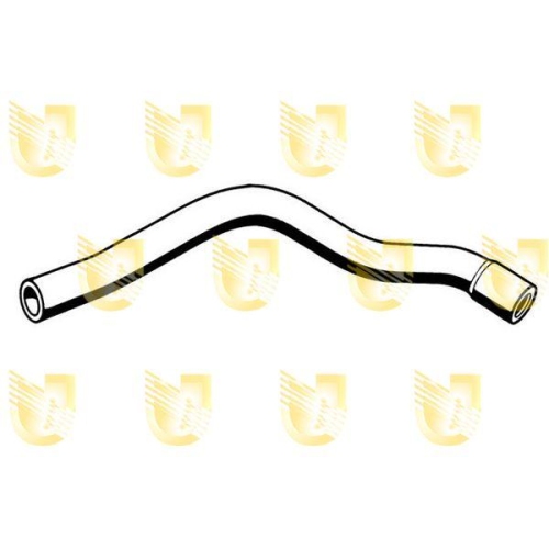 Schlauch W&auml;rmetauscher (heizung) Unigom W9622 f&uuml;r Seat VW Ausgang