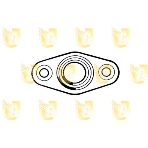Dichtung W&auml;rmetauscher Unigom X39377 f&uuml;r Fiat Innocenti Lancia Seat