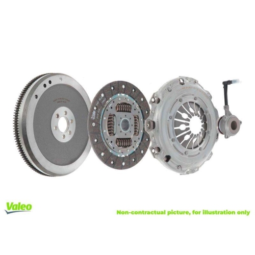 Umr&uuml;stsatz Kupplung Valeo 845206 4 Kkit - Umruestsatz (csc) f&uuml;r Ford
