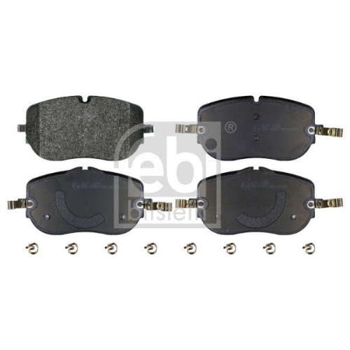 Bremsbelagsatz Scheibenbremse Febi Bilstein 192655 f&uuml;r Mercedes Benz Vorderachse
