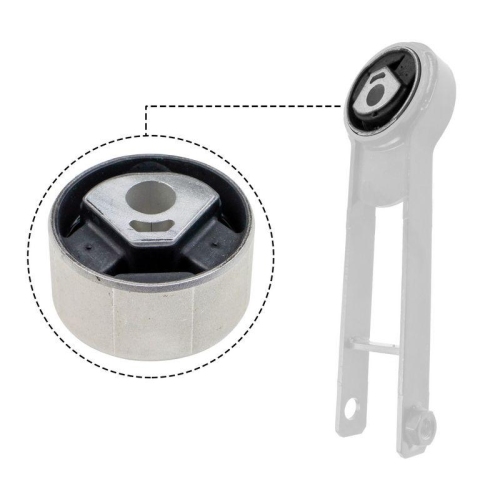 D&auml;mpfer Motorlagerung Gates ETM1575 f&uuml;r Fiat Hinten