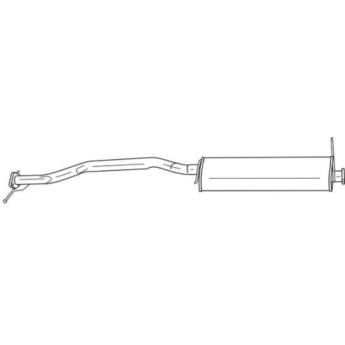 Mittelschalld&auml;mpfer Sigam 74401 f&uuml;r Kia