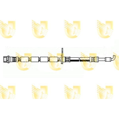 Bremsschlauch Unigom 378638 f&uuml;r Ford Vorderachse Links