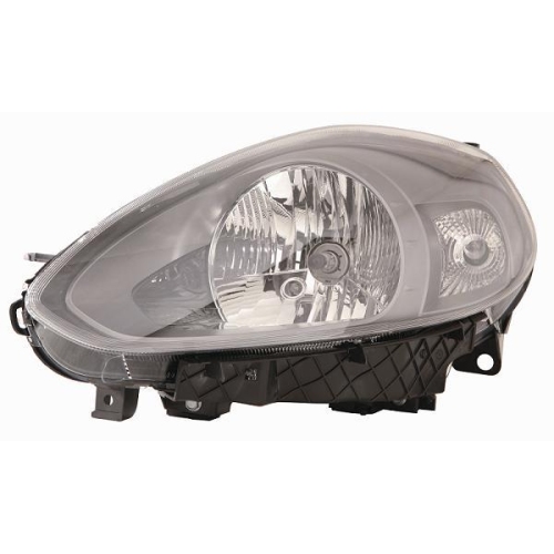 RECHTER SCHEINWERFER FIAT GRANDE PUNTO EVO PARAB. SCHWARZ 2009 C/MOT. W&Auml;HLEN