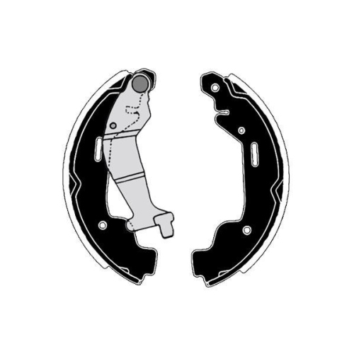 Bremsbackensatz Raicam RA28020 f&uuml;r Opel Suzuki Vauxhall Hinterachse