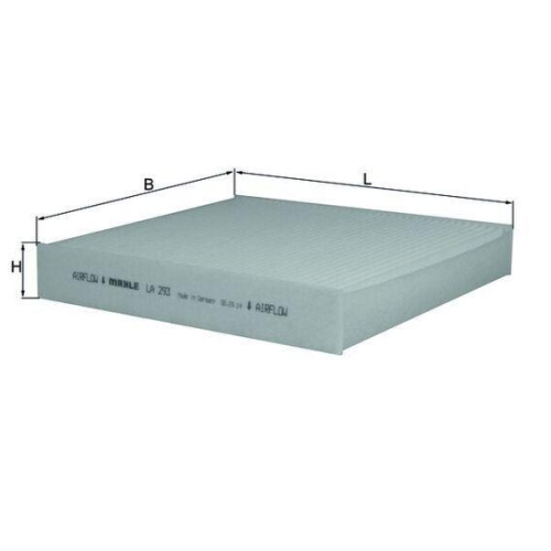 Filter Innenraumluft Mahle LA 293 f&uuml;r Ford Volvo F&uuml;r Fahrzeuge Mit Klimaanlage