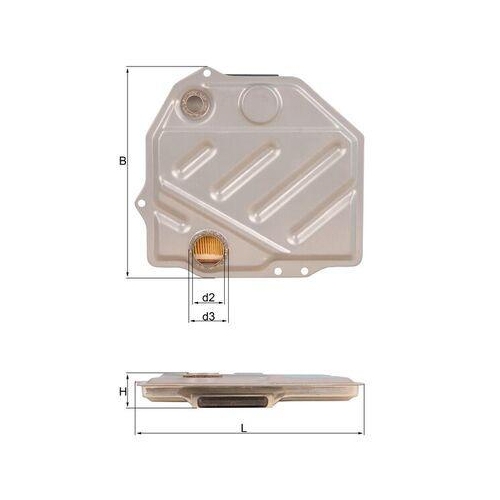 Hydraulikfilter Automatikgetriebe Mahle HX 48 f&uuml;r Mercedes Benz Mercedes Benz