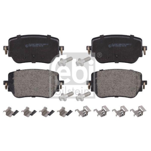 Bremsbelagsatz Scheibenbremse Febi Bilstein 177185 f&uuml;r Mercedes Benz Hinterachse
