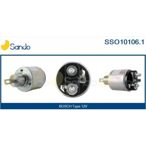 Magnetschalter Starter Sando SSO10106.1 f&uuml;r Bmw Fiat Ford Opel Rover Seat
