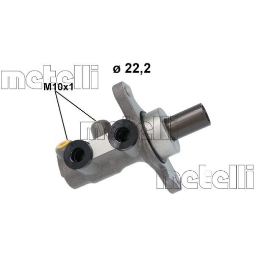 Hauptbremszylinder Metelli 05-1235 f&uuml;r Nissan