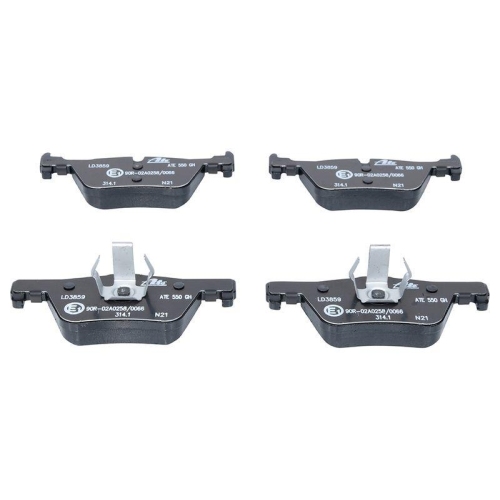 Bremsbelagsatz Scheibenbremse Ate 13-0470-3859-2 Ate Ceramic f&uuml;r Bmw Hinterachse
