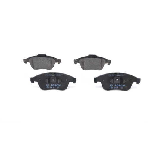 Bremsbelagsatz Scheibenbremse Bosch 0986494381 f&uuml;r Renault
