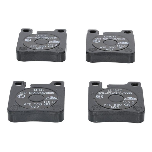 Bremsbelagsatz Scheibenbremse Ate 13-0470-4047-2 Ate Ceramic f&uuml;r Chrysler