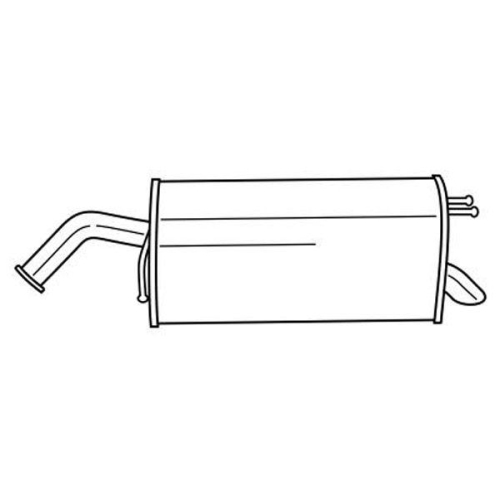 Endschalld&auml;mpfer Sigam 74610 f&uuml;r Kia