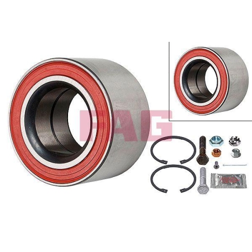 Radlagersatz Schaeffler Fag 713 6101 40 f&uuml;r VW Vorderachse
