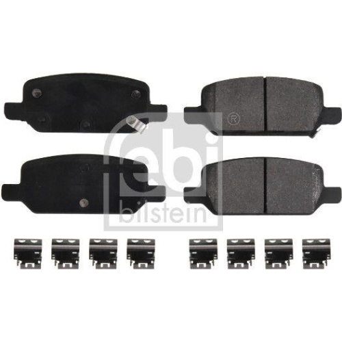 Bremsbelagsatz Scheibenbremse Febi Bilstein 177632 f&uuml;r Tesla Hinterachse