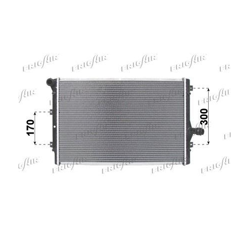 K&uuml;hler Motork&uuml;hlung Frigair 0110.3066 f&uuml;r VW General Motors