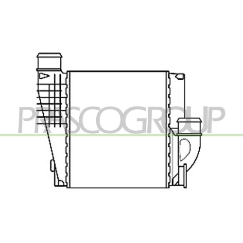 Ladeluftkühler Prasco CI429N001 Aq für Citroën DS