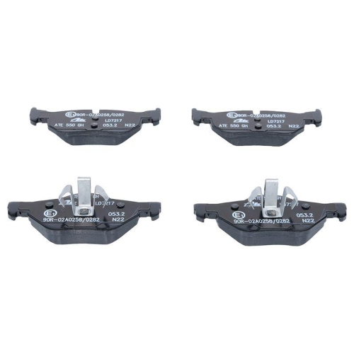 Bremsbelagsatz Scheibenbremse Ate 13-0470-7217-2 Ate Ceramic f&uuml;r Bmw Hinterachse