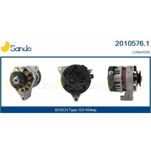 Generator Sando 2010576.1 f&uuml;r Lombardini