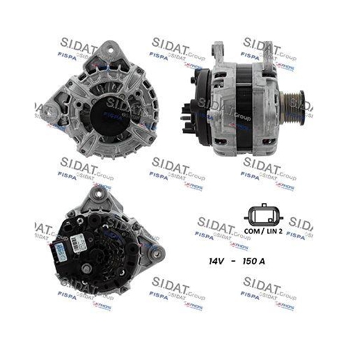 Generator Sidat A12BH0173 für Nissan Renault