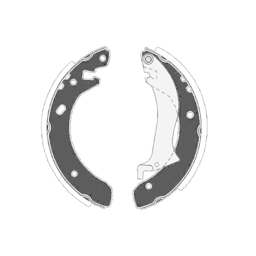 Bremsbackensatz Raicam RA27610 für Land Rover Hinterachse