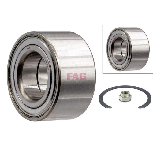 Radlagersatz Schaeffler Fag 713 6905 10 f&uuml;r Alfa Romeo Fiat Lancia Hinterachse