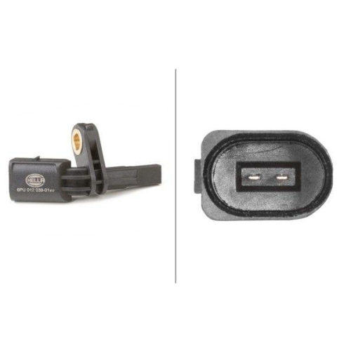 Sensor Raddrehzahl Hella 6PU 012 039-011 f&uuml;r Audi Porsche Seat Skoda VW Hitachi
